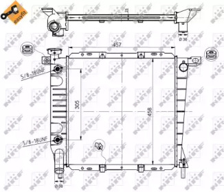WILMINK GROUP wg1721244 -  Радиатор, охлаждение двигателя